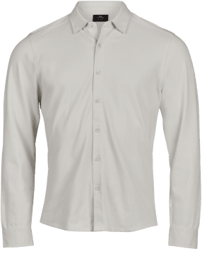 Luxury Stretch Shirt Cement