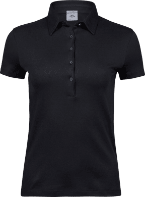 Women's Pima Cotton Polo Black