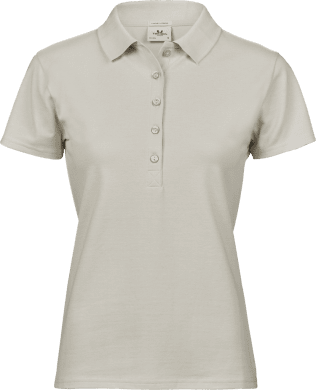 Women's Luxury Stretch Polo Cement