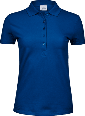 Women's Luxury Stretch Polo Indigo