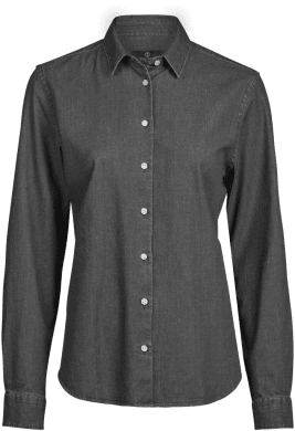 Women's Denim Shirt Black