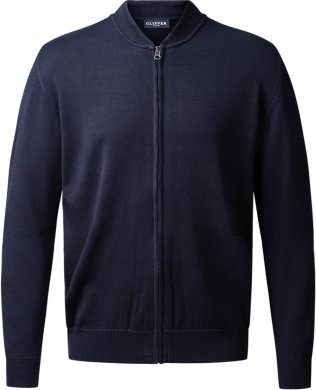 Stockholm mens cardigan, dark navy