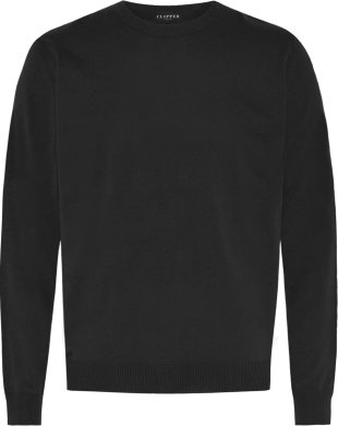Stockholm mens pullover round neck, black