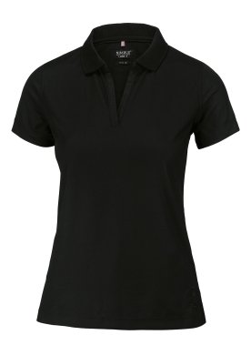 Woman Quick dry performance polo, black