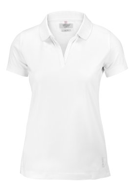 Woman Quick dry performance polo, white