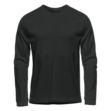 Men's Equinox Long Sleeve Tee, black