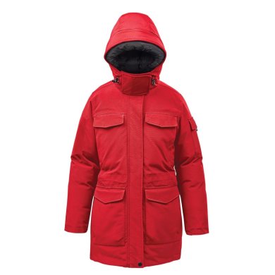 Women's Denali Parka, red