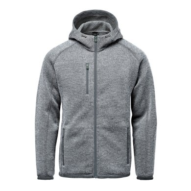 Men's Avalante Full Zip Fleece Hoody, granite heather