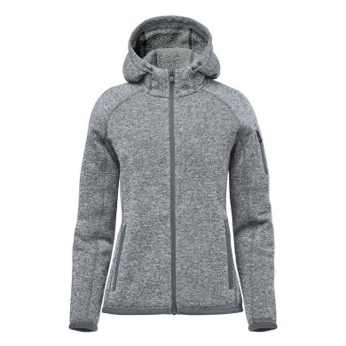 Women's Avalante Full Zip Fleece Hoody, granite heather