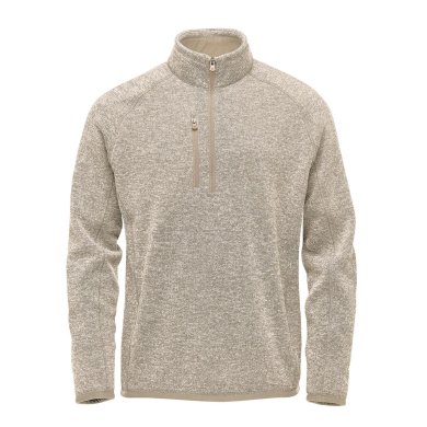 Men's Avalante 1/4 Zip Pullover, oatmeal heather