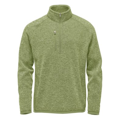 Men's Avalante 1/4 Zip Pullover, sage green heather