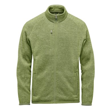 Men's Avalante Full Zip Fleece Jacket, sage green heather