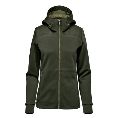 Women's Antares Performance Hoody, cypress/chive