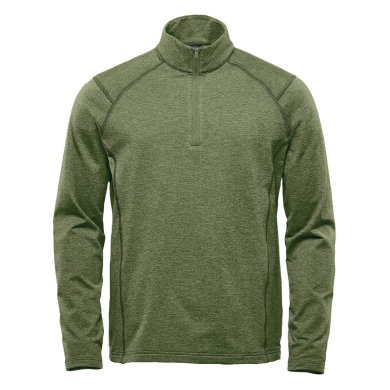 Men's Treeline Performance 1/4 Zip Pullover, sage green heather