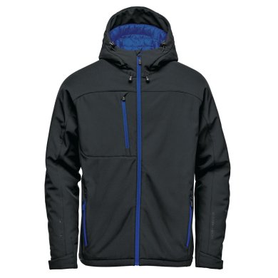Men's Orbiter Insulated Softshell, black/azur