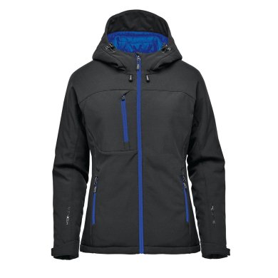 Women's Orbiter Insulated Softshell, black/azur