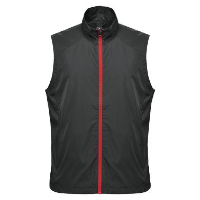 Men's Pacifica Vest, black/red