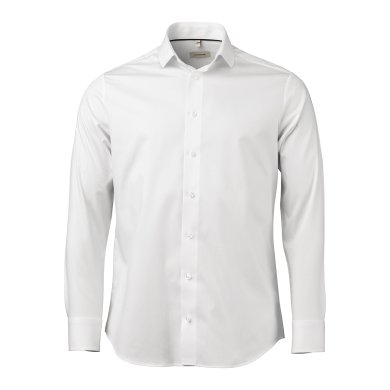 White super stretch shirt, comfort fit