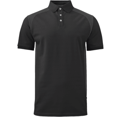 Stretch Pique Shirt, black/grey