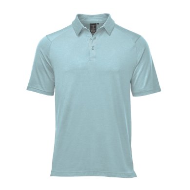 Men's Oasis S/S Polo, ice blue