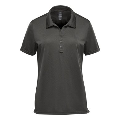 Women's Treeline Performance Short Sleeve Polo, graphite