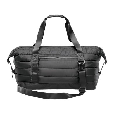 Stavanger Quilted Duffel, black