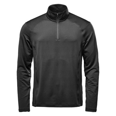 Men's Augusta 1/4 Zip Long Sleeve, black