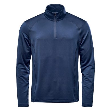 Men's Augusta 1/4 Zip Long Sleeve, navy