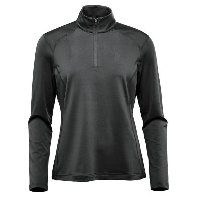 Women's Augusta 1/4 Zip Long Sleeve, black