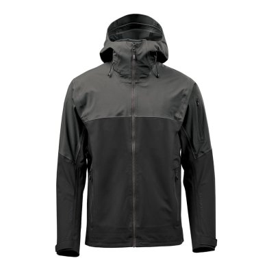 Men's Vertex Stormshell, granite/black