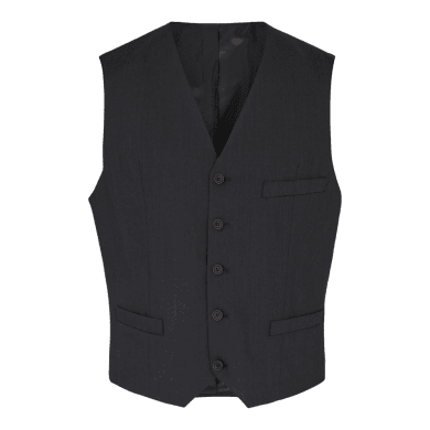 Traveller waistcoat modern fit, charcoal
