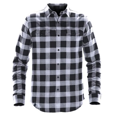 Men's Logan Snap Front Shirt, titan plaid