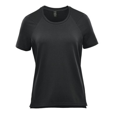 Women's Tundra Performance Short Sleeve Tee, black