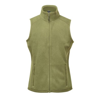 Women's Montauk Fleece Vest, sage green