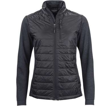 Womens Hybrid Jacket, black/navy