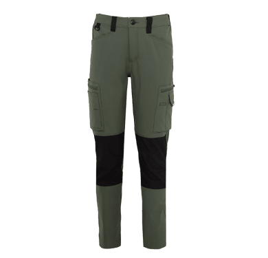 Womens 4way Stretch Pants, green/black