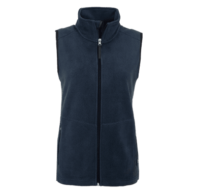 Womens light Fleece vest, navy