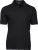 Luxury stretch polo Black