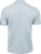 Luxury stretch polo Iceblue