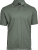 Luxury stretch polo Leaf Green