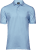 Luxury stretch polo Light Blue