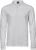 Luxury Stretch Long Sleeve Polo White