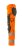 Dam byxor med knäfickor, orange/mörk antracite
