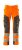 Byxor med knäfickor, orange/mörk antracite
