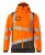 Vinterjacka, orange/mörk antracite