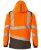 Vinterjacka, orange/mörk antracite