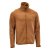 Fleecetröja med blixtlås Herr | Nötbrun