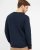 Milan mens pullover round-neck, dark navy