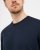 Milan mens pullover round-neck, dark navy