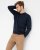 Milan mens pullover round-neck, dark navy